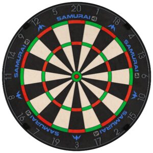 Mission Samurai 4 Dartboard - Professional - Knife Wire - Graphite Grey