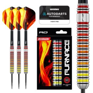 Red Dragon Furnace Tungsten Core Steel Tip Darts
